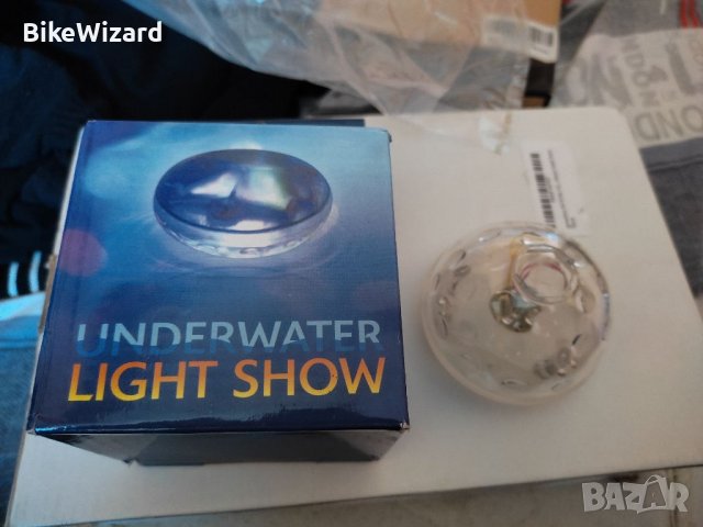 Underwater Light Show подводна лампа светеща в различни цветове НОВА