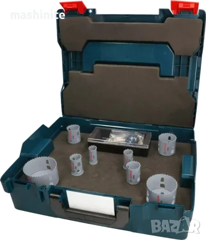 Комплект боркорони за метал и дърво L-boxx PRO Multi Material Power Change Plus, 11 бр. Bosch, снимка 1