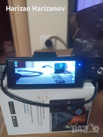Висококачествена даш камера  Dash cam 3 канална, 2 камери Бонус 2гб карта памет, снимка 3 - Аксесоари и консумативи - 51268679