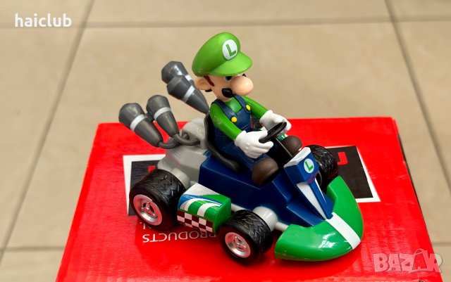 Super Mario фигура с кола/Супер Марио/Super Mario  играчки, снимка 5 - Коли, камиони, мотори, писти - 40857297