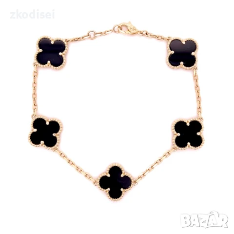 Златна дамска гривна Cleef 9,85гр. 19,0см. 14кр. проба:585 модел:33327-1, снимка 1