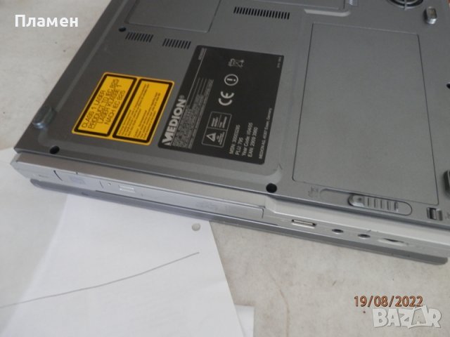 Лаптоп Medion 95500, снимка 4 - Лаптопи за работа - 38043566