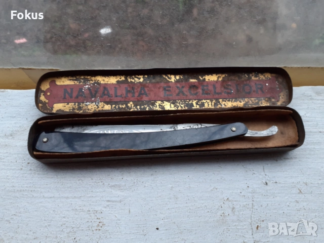 Стар колекционерски бръснач Mimas, снимка 6 - Антикварни и старинни предмети - 53498500