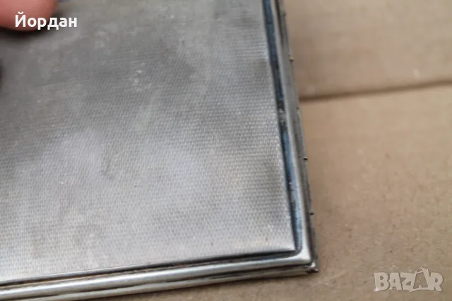 Посребрена табакера, снимка 5 - Антикварни и старинни предмети - 47549388