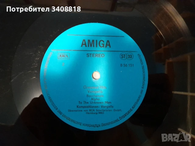 Грамофонна Плоча Vangelis Greatest Hits , снимка 4 - Грамофонни плочи - 50608667
