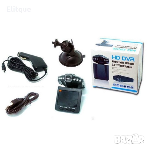 DVR H198 рекордер за автомобил Cycle recording функция ABS пластмаса -3Mpx AC12, снимка 10 - Други - 52901560