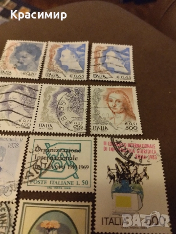 Пощенски марки Италия , снимка 5 - Филателия - 51695341