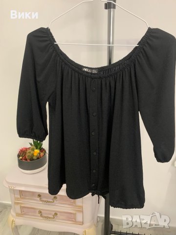 Блуза с 3/4 ръкав размер М-L, снимка 6 - Блузи с дълъг ръкав и пуловери - 44096940