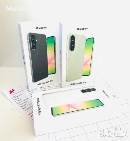 НОВ! Samsung Galaxy A56 5G 128GB Graphite / Olive / Gray 2г.ГАРАНЦИЯ!, снимка 2 - Samsung - 52445651