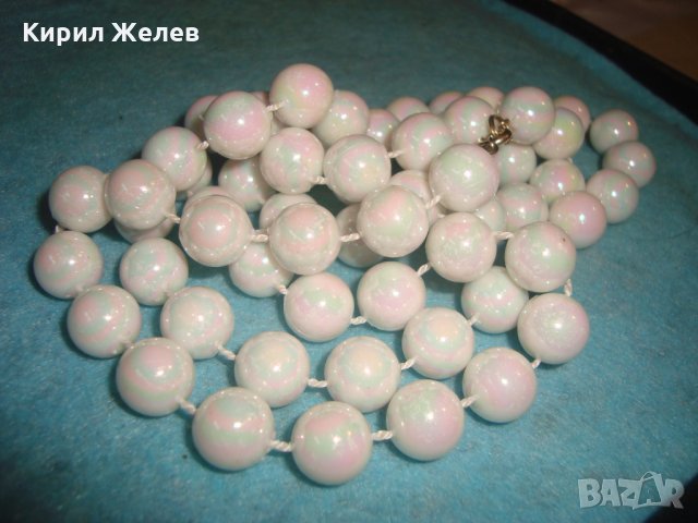 АРТ ДЕКО СТИЛ КОЛИЕ ПЕРЛЕН ТИП МНОГО ЛЪСКАВО и КРАСИВО 27030, снимка 2 - Колиета, медальони, синджири - 35132801