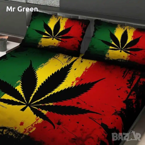 Комплект от три части, снимка 4 - Спално бельо - 52333463