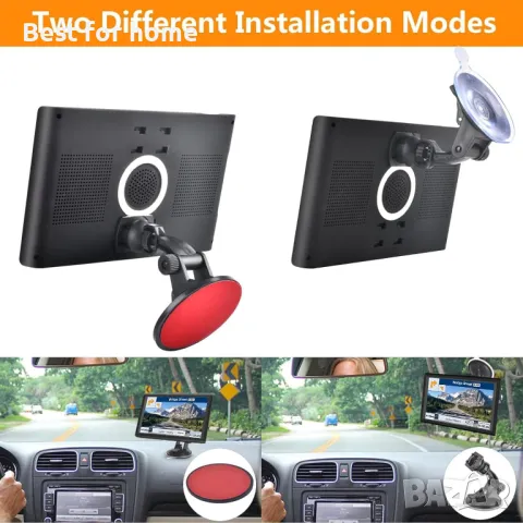 GPS сателитна навигация 9" 256MB+ 16GB от NAVRAF, снимка 4 - Навигация за кола - 47818585