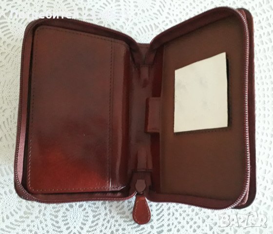 Wilsons Leather портфейл от италианска естествена кожа, снимка 5 - Портфейли, портмонета - 38268350