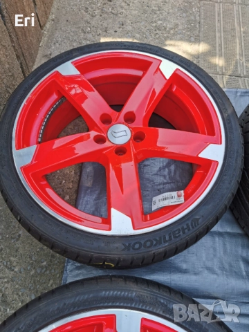 Алуминиеви джанти 5x100 18 цола ЕТ-35 , снимка 4 - Гуми и джанти - 52377414
