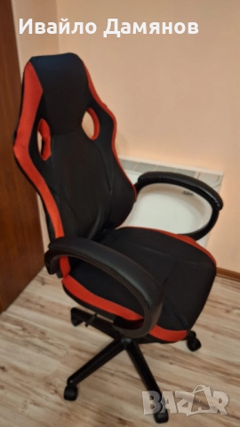 #Геймърски стол #Гейминг стол #Кожен стол #Компютърен стол #Офис стол, снимка 2 - Столове - 52425981
