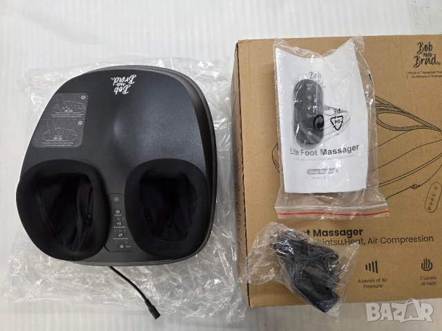 Професионален Шиацу масажор за крака с въздушна компресия и загряване, снимка 11 - Масажори - 51720575