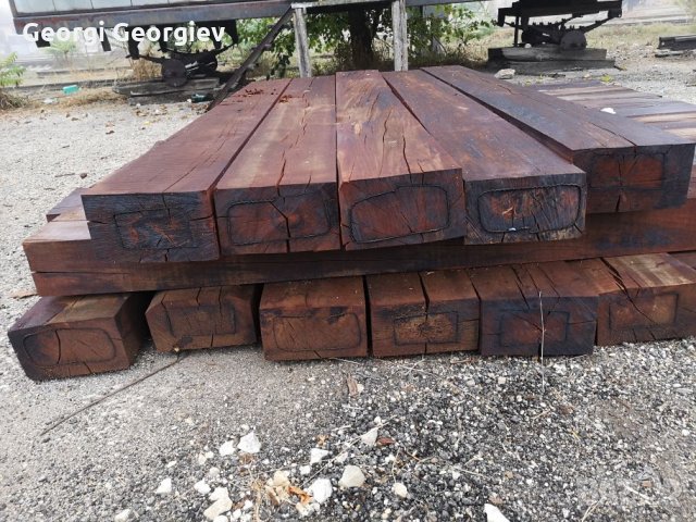 Дървени траверси Импрегнирани, стрелкови траверси, снимка 4 - Селскостопанска техника - 27110135