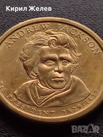 Възпоменателна монета 1 долар ANDREW JACKSON 7 президент на САЩ (1829-1837) за КОЛЕКЦИЯ 38025, снимка 3 - Нумизматика и бонистика - 40765452