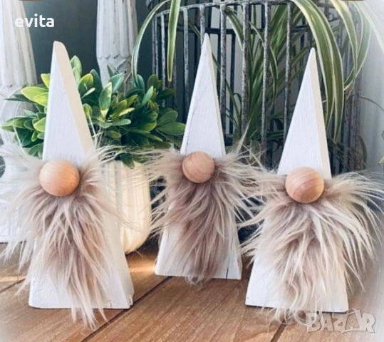 Колекция уникат – сет ръчно изработени коледни играчки, снимка 5 - Декорация за дома - 52391116