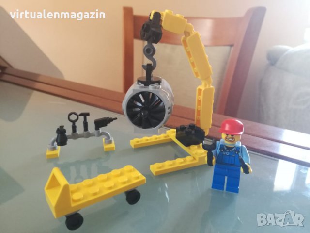 Конструктор Лего - Lego Town 7901 - Airplane Mechanic