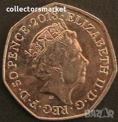 50 пенса 2018, Великобритания, снимка 2 - Нумизматика и бонистика - 26494117