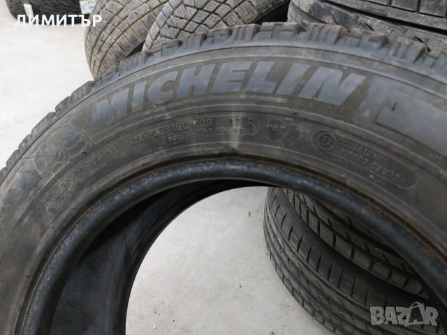 2 бр.зимни Michelin гуми 215 65 16С dot3520 Цената е за брой!, снимка 5 - Гуми и джанти - 44042419