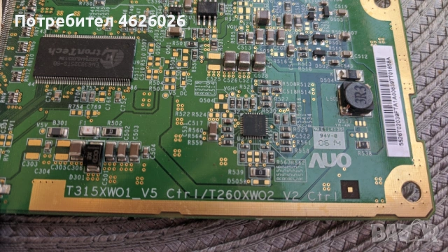 T-CON BOARD /ТИКОНИ/ -1.1SHARP /CPWBK,RUNTK/DUNTK/-5246TP// LC37WU/LC42WU/LC47WU-6870C-0202B/V400H1/, снимка 15 - Части и Платки - 53289359