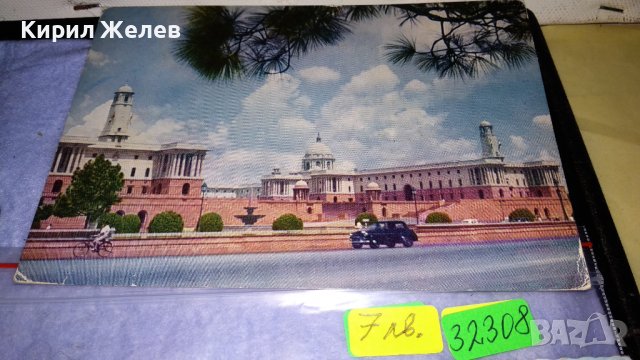 2 СТАРИ РЕДКИ ПОЩЕНСКИ КАРТИЧКИ НОРВЕГИЯ ИНДИЯ Ню ДЕЛХИ с ПОЩЕНСКИ МАРКИ 32308, снимка 3 - Филателия - 38685472