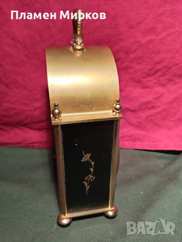 Германски настолен елмеханичен часовник, снимка 4 - Антикварни и старинни предмети - 52852168