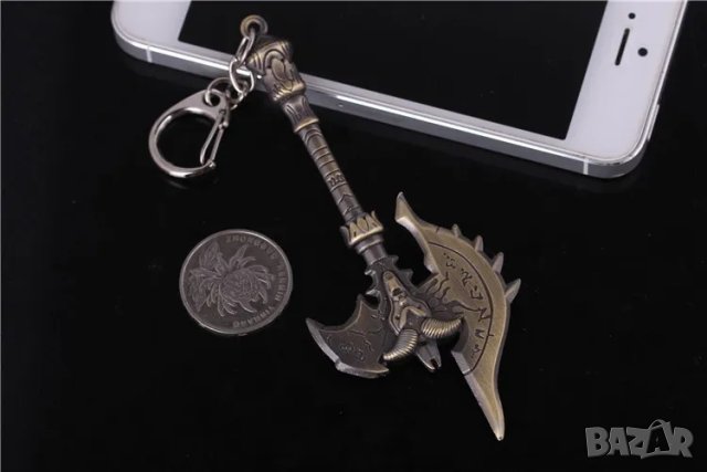 🪓 WOW Двулика брадва с череп / други , снимка 4 - Други ценни предмети - 43020963