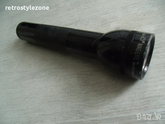 № 7913 стар фенер MAG-LITE  USA  - метален  - работещ   - захранване - 2 батерии, снимка 7 - Други ценни предмети - 49339175
