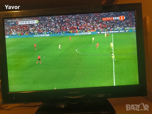 Телевизор Crown 24"  инча с дистанционно, снимка 2 - Телевизори - 50595998