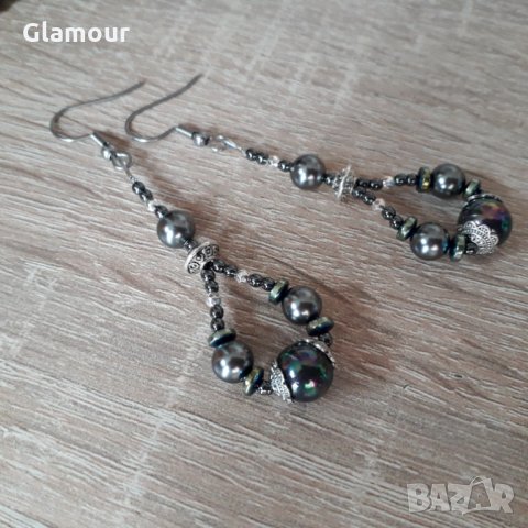 Обеци с перли, снимка 5 - Обеци - 33028825