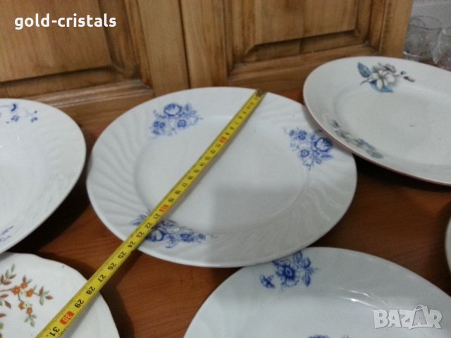 Стар български порцелан чинии за допълване, снимка 2 - Антикварни и старинни предмети - 34719034