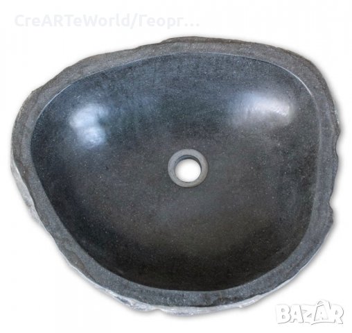 Мивка от естествен камък Нова ОТЛИЧНА, снимка 2 - Мивки - 36682225