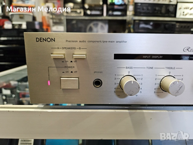 Усилвател DENON PMA-717 В отлично техническо и визуално състояние., снимка 3 - Ресийвъри, усилватели, смесителни пултове - 53177189
