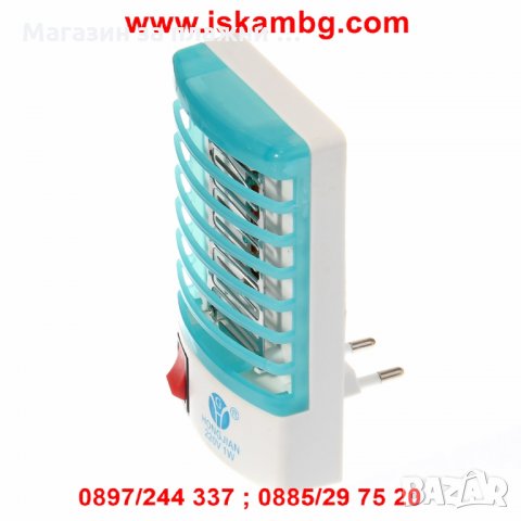 LED мини нощна лампа против комари, снимка 10 - Други стоки за дома - 28857790