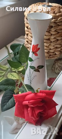 Ваза Plankenhammer Германия1928г. 🌹..•´¨) ¸.•¨) 🌱... (¸.•¨¯`*•.🍃🌹🍃, снимка 3 - Декорация за дома - 43399590