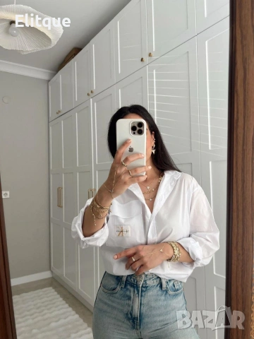 овърсайз ризи calvin klein , снимка 2 - Ризи - 53282308