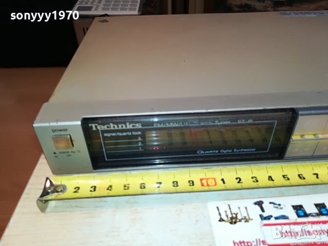 TECHNICS ST-8L STEREO TUNER-MADE IN JAPAN 2411221031, снимка 3 - Ресийвъри, усилватели, смесителни пултове - 38779635
