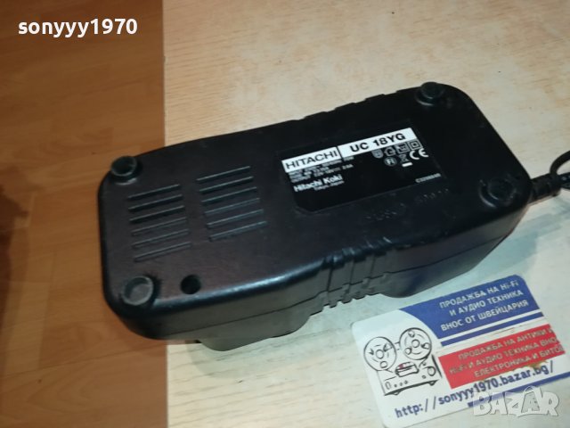 HITACHI UC18YG 7,2-18V NI-CD BATTERY CHARGER 2001241858, снимка 14 - Винтоверти - 43898974