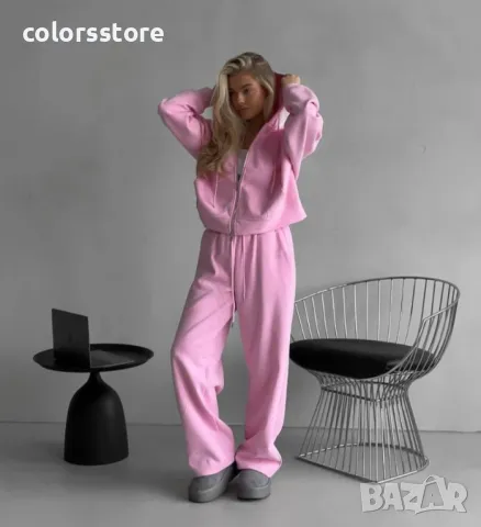 Дамски комплект с камъчета Shiny pink, снимка 3 - Комплекти - 47638845