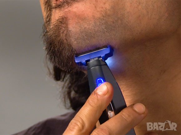 Самобръсначка-мъжки тример Micro Touch Solo за лице/брада и тяло, снимка 5 - Електрически самобръсначки - 32966318