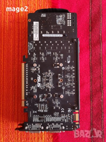 Видеокарта Asus GTX 560 Ti DirectCU II, снимка 5 - Видеокарти - 36658494