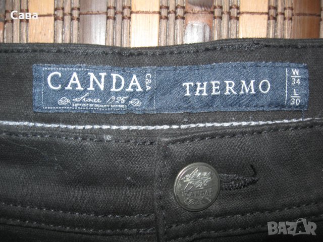 Термодънки CANDA  мъжки,М-Л, снимка 4 - Дънки - 43147487
