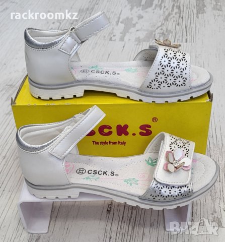 Детски сандали в бял цвят с анатомична подметка Х-6260, снимка 3 - Детски сандали и чехли - 36908413