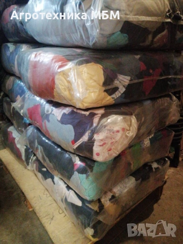 Памучни парцали нарязани 10 кг (2,88 лв/кг), снимка 2 - Части - 53282487