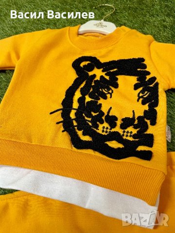 Детски спортен екип “Тигър”, снимка 2 - Комплекти за бебе - 39406510