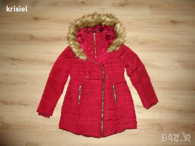 ЗИМНО ТОПЛО ЕЛЕГАНТНО ЯКЕ С ГЪШИ ПУХ--М номер