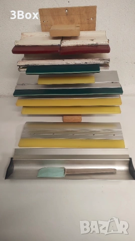 Ракели за ситопечат + ливник за емулсия